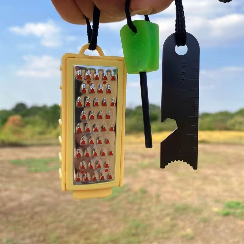 Magnesium Fire Starter - Taşınabilir Açık Hava Acil Durum Çakmağı