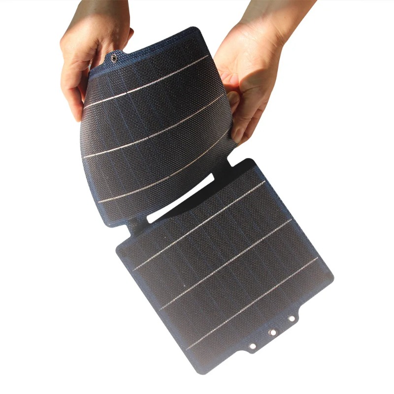 Solar Emergency Charger - 10W 5V Katlanabilir Güneş Enerjisi Şarj