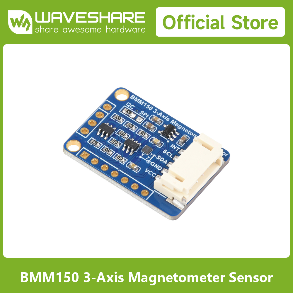 Compass Lensatic - Waveshare BMM150 3 eksenli Manyetometre Sensörü,