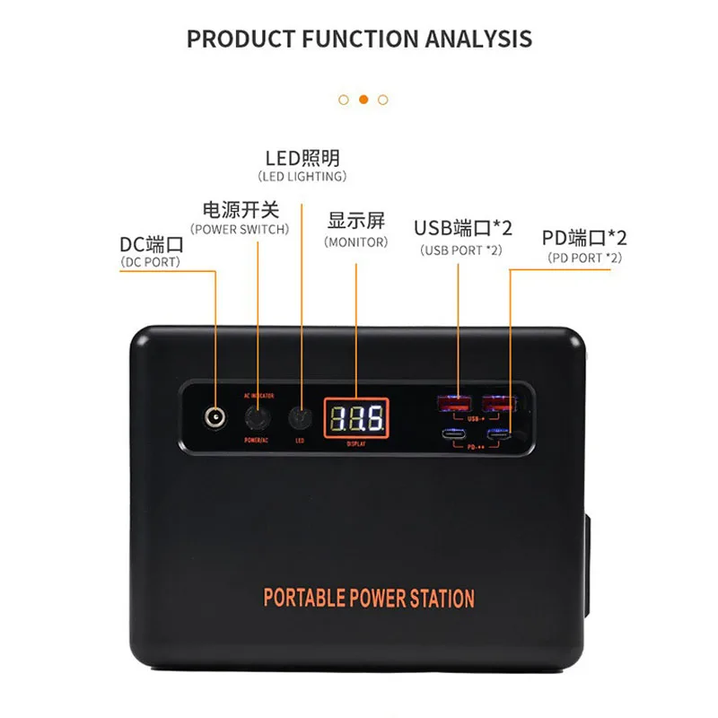 200W Taşınabilir Güç İstasyonu - Solar Emergency Charger incelemesi ve fiyatı