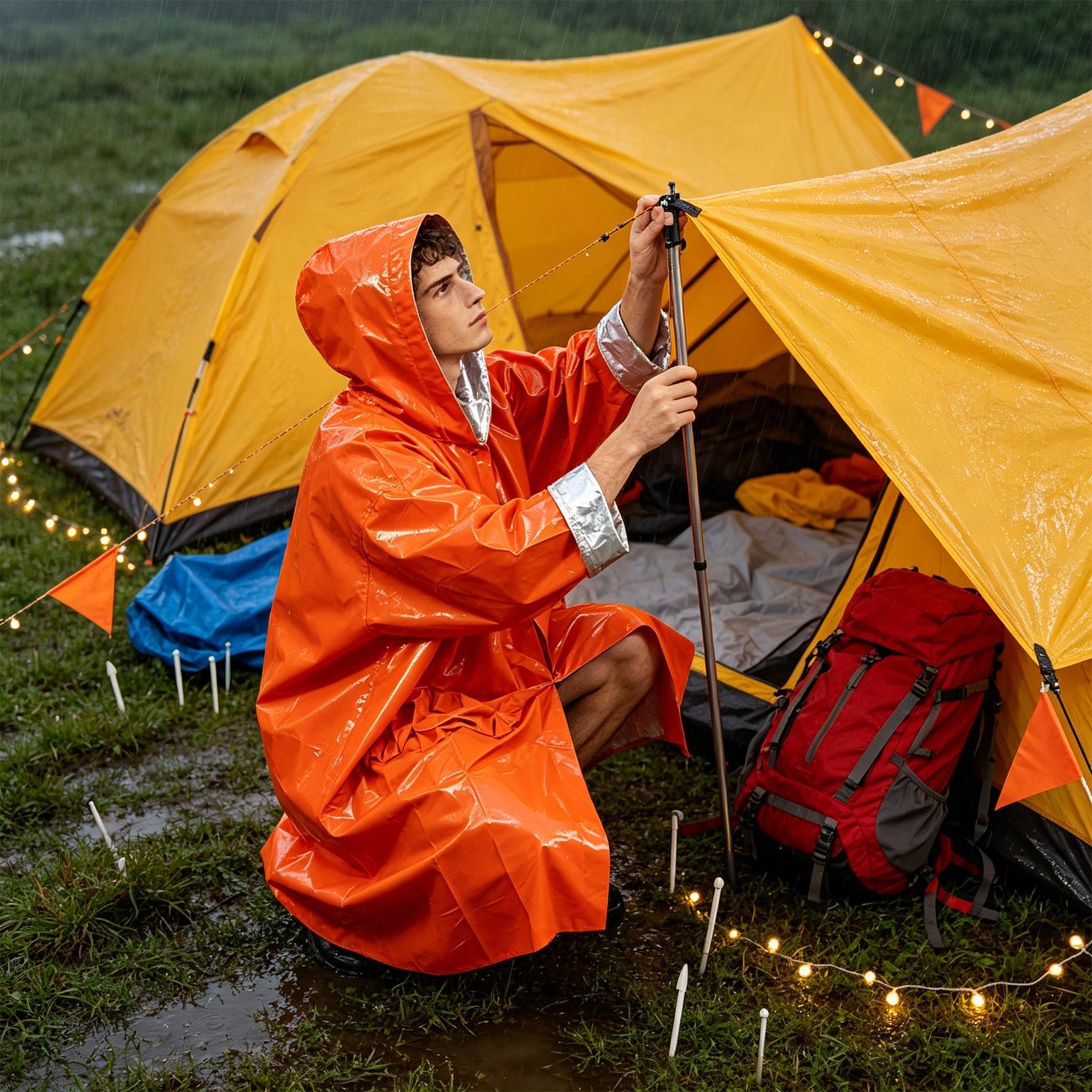 1 Adet Acil Durum Su Geçirmez  - Emergency Poncho Rain incelemesi ve fiyatı