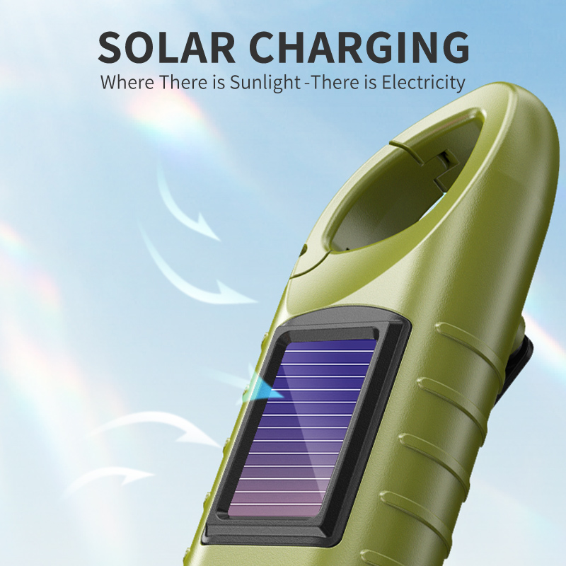 1 adet LED el feneri güneş el  - Solar Emergency Charger incelemesi ve fiyatı