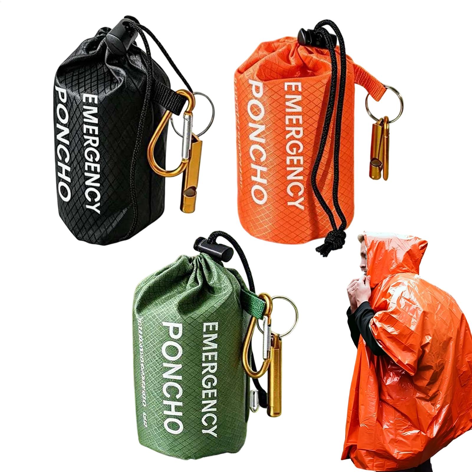 3 adet Hayatta Kalma Acil Duru - Emergency Poncho Rain incelemesi ve fiyatı