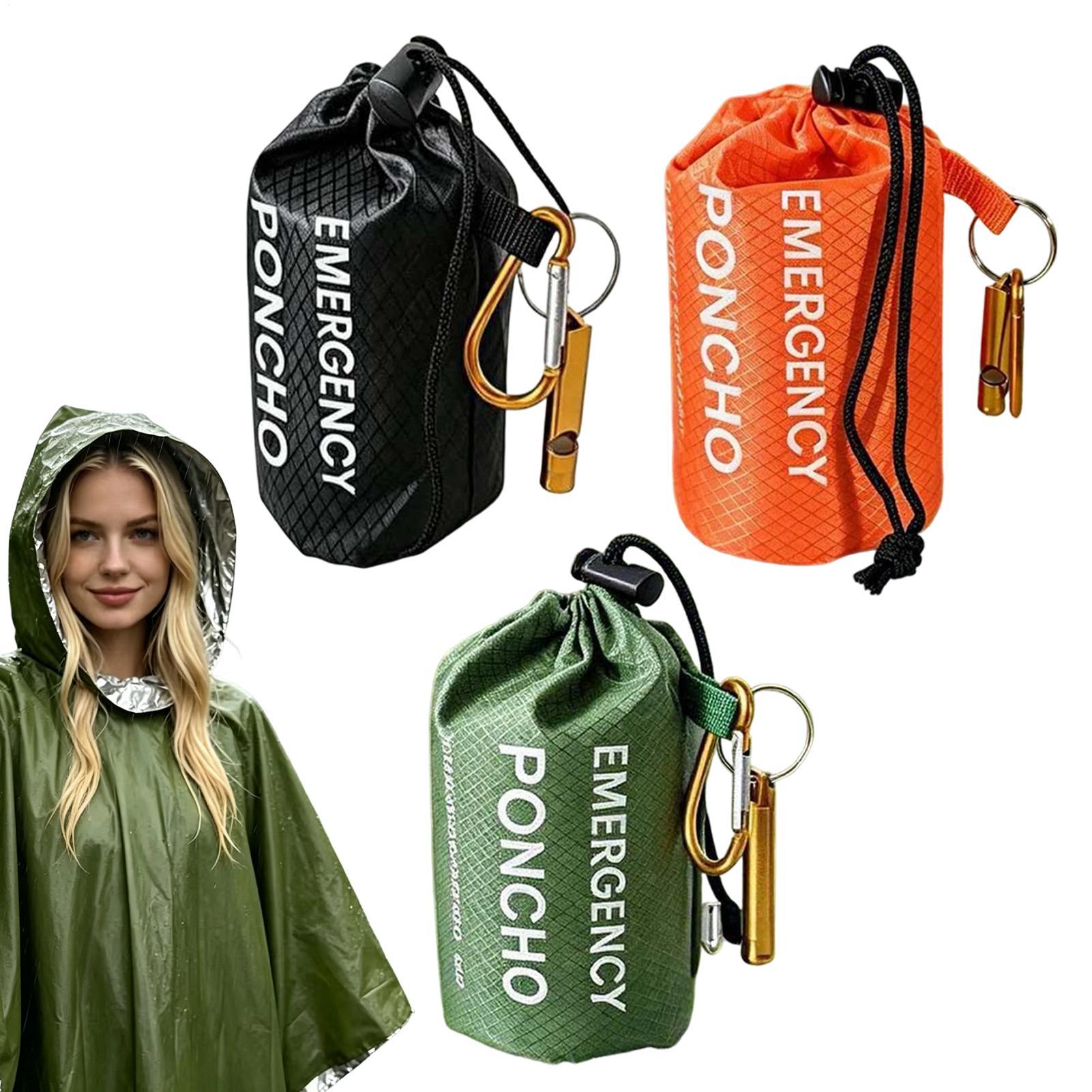 3 adet Hayatta Kalma Acil Duru - Emergency Poncho Rain incelemesi ve fiyatı